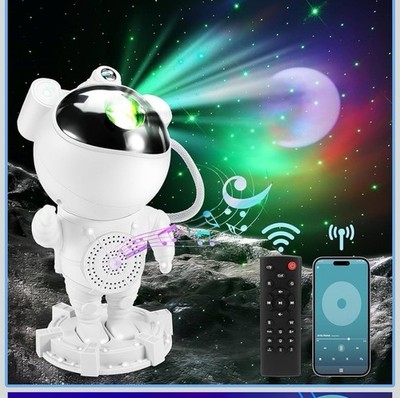 Astronaut Sternenprojektor Galaxie Nachtlicht Sternennebel Weltraum Projektor Lampe