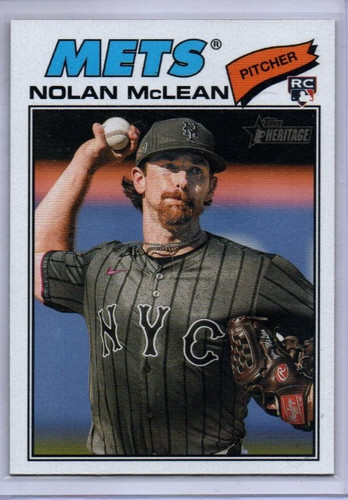 2026 Topps Heritage #150 Nolan McLean | Baseball Card