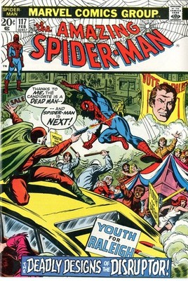 Amazing Spider-Man  # 117   VERY FINE   2/73  Story Adapted from Spectacular