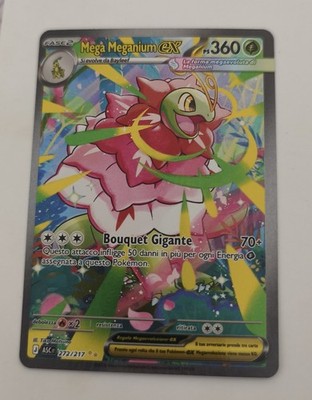 Pokemon TCG: Mega Meganium Ex (ASC 272) - ITA - NM.