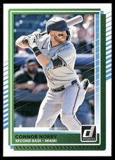 Connor Norby 2025 Donruss Miami Marlins #39