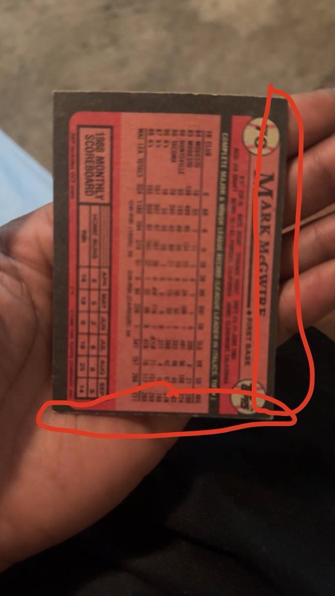 1989 Topps - #70 Mark McGwire Baseball Card | eBay