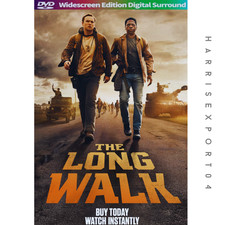 The Long Walk Movie DVD (2025) Widescreen Brand New Survival Action Film