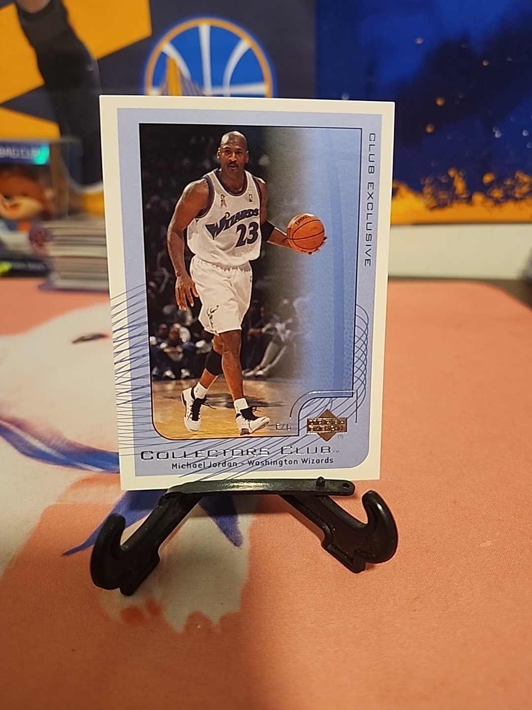 2001-02 Upper Deck Collectors Club Exclusive Michael Jordan #NBA20 HOF Bulls Sp