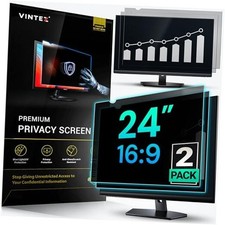 2 Pack 24 Inch 16:9 Privacy Screen for Computer 24" DIAGONAL 16:9 2 pack