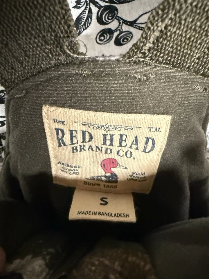 Mono de caza de camuflaje aislado con babero seco pelirrojo/pequeño/impermeable EX Foto 2 de 3