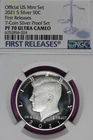 2021 S SILVER NGC PF70 ULTRA CAMEO KENNEDY HALF DOLLAR #B52091