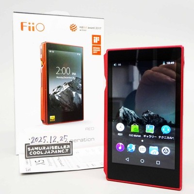 FiiO X5 3rd Portable Digital Audio Player High Resolution DAP Red Tested