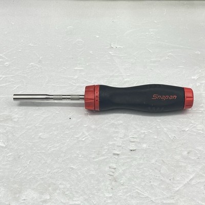 Snap On Schwarz Soft Grip Ratschenschraubendreher Magnet Bithalter Werkstatt Werkzeug