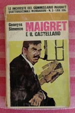 Georges Simenon - Maigret e il castellano - Mondadori Inchieste Commissario Maig