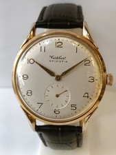 CORTEBERT SPIROFIX JUMBO CARICA SUB-SECONDA SWISS UOMO FUNZIONANTE