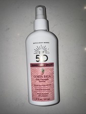 Bath  Body Works Costa Rica Pink Pineapple Sunrise Sunscreen Spray SPF 50 6oz.