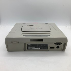 Sega Saturn Console HST-3220 White 2 Controller NTSC-J  Japanese ver Tested