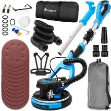 Drywall Sander, 𝟐𝟎𝟐𝟓 𝐔𝐩𝐠𝐫𝐚𝐝𝐞𝐝 Electric Drywall Sander with Vacuum...