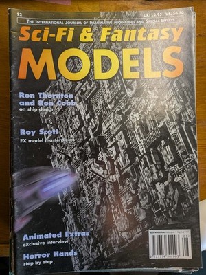 Sci Fi and Fantasy Modeller models magazine FX international Vol 22