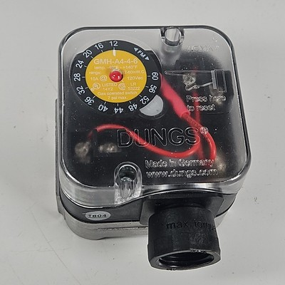#ad Dungs GMH A4 4 6 Gas Operated Pressure Switch 275249 12 60inWC Unit Module $45.00