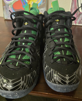 Nike Air Foamposite One Oregon Ducks Black Green Yellow Sneaker
