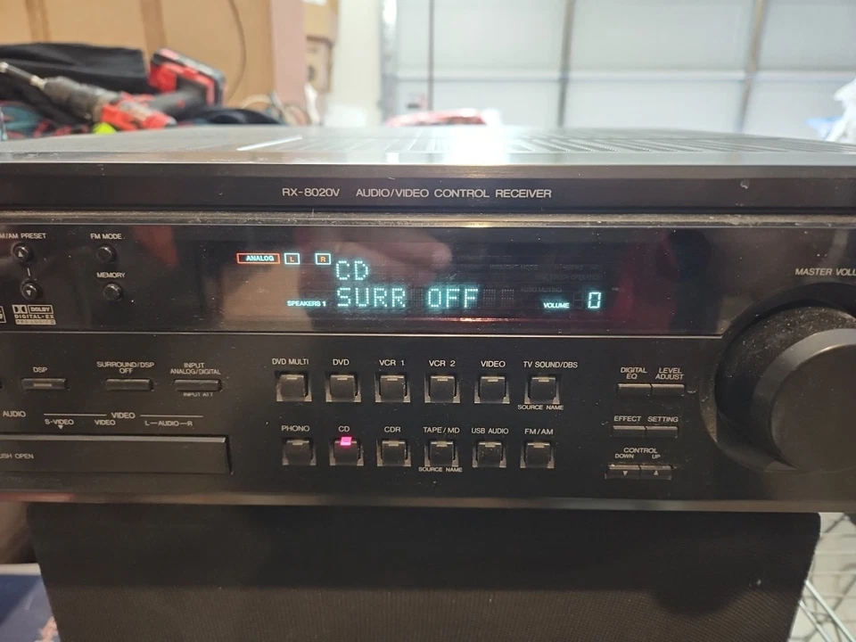 Jvc Rx-8020v Audio/video Control Receiver Text Compu Link Av Compu Link Tested  - Image 3 of 4