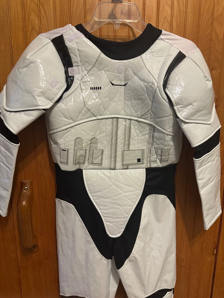 DISNEY STAR WARS STORM TROOPER HALLOWEEN COSTUME DRESS UP Working Mask KIDS 7/8 - Image 3 of 4