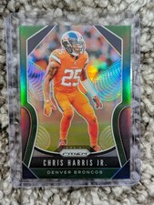 2019 Panini Prizm - Chris Harris Jr. #113 Green Prizm