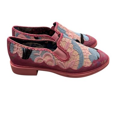 Irregular Choice Damen Halbschuhe Rosa Größe 3 UK Punk Alternative Indie