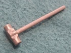 Tollbooth SLEDGEHAMMER original GI Joe ARAH gray weapon accessory