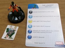 HeroClix Marvel INCREDIBLE HULK FAST FORCES The Leader 006 with card