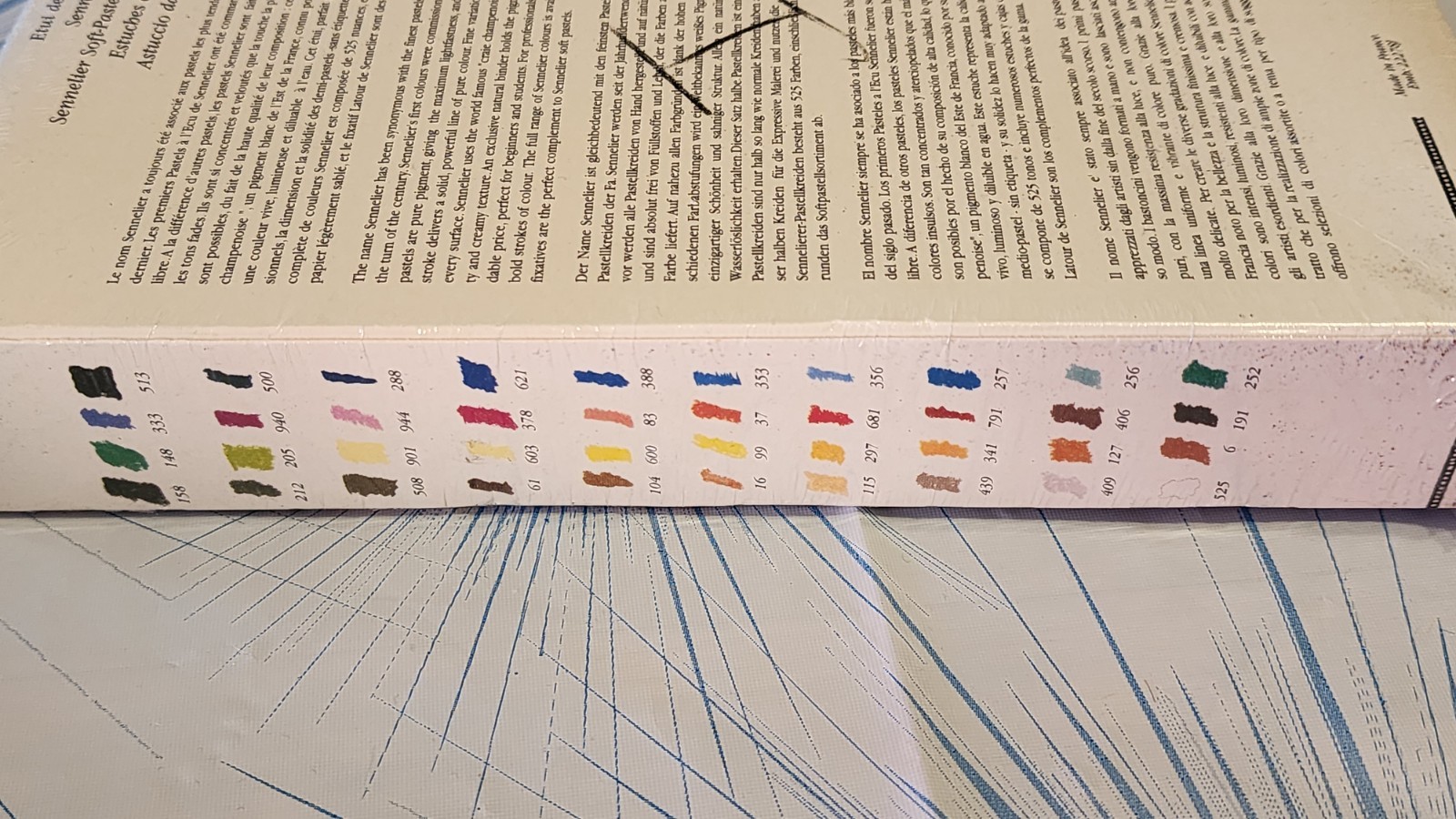 Sennelier 40 Assorted Half Pastels Extra Soft Multicolor New In Package