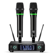 Wireless Microphone System Rechargeable,Professional Adults Singing Karaoke