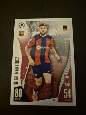 Topps Match Attax Champions League 23/24 Nr. 124 Inigo Martinez