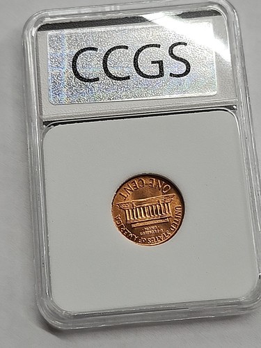 BRILLIANT 1962 1c GRADED MS70 RD Lincoln Penny Cent Coin CCGS #1295585 - Picture 14 of 14
