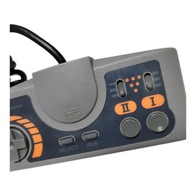 Turbo Grafx-16/PC Engine Core Grafx II , AV Cable, Pad TESTED