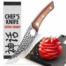 Chef Knife. Japanese Kitchen Knives for Cutting, Cooking for Balance