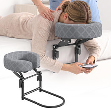 Massage Headrest for Bed, Adjustable Massage Face Cradle at Home, Portable Massa