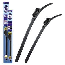 Juego de 2 escobillas limpiaparabrisas súper planas Alca ASF22"21"PT para Ford Mustang 2016-on