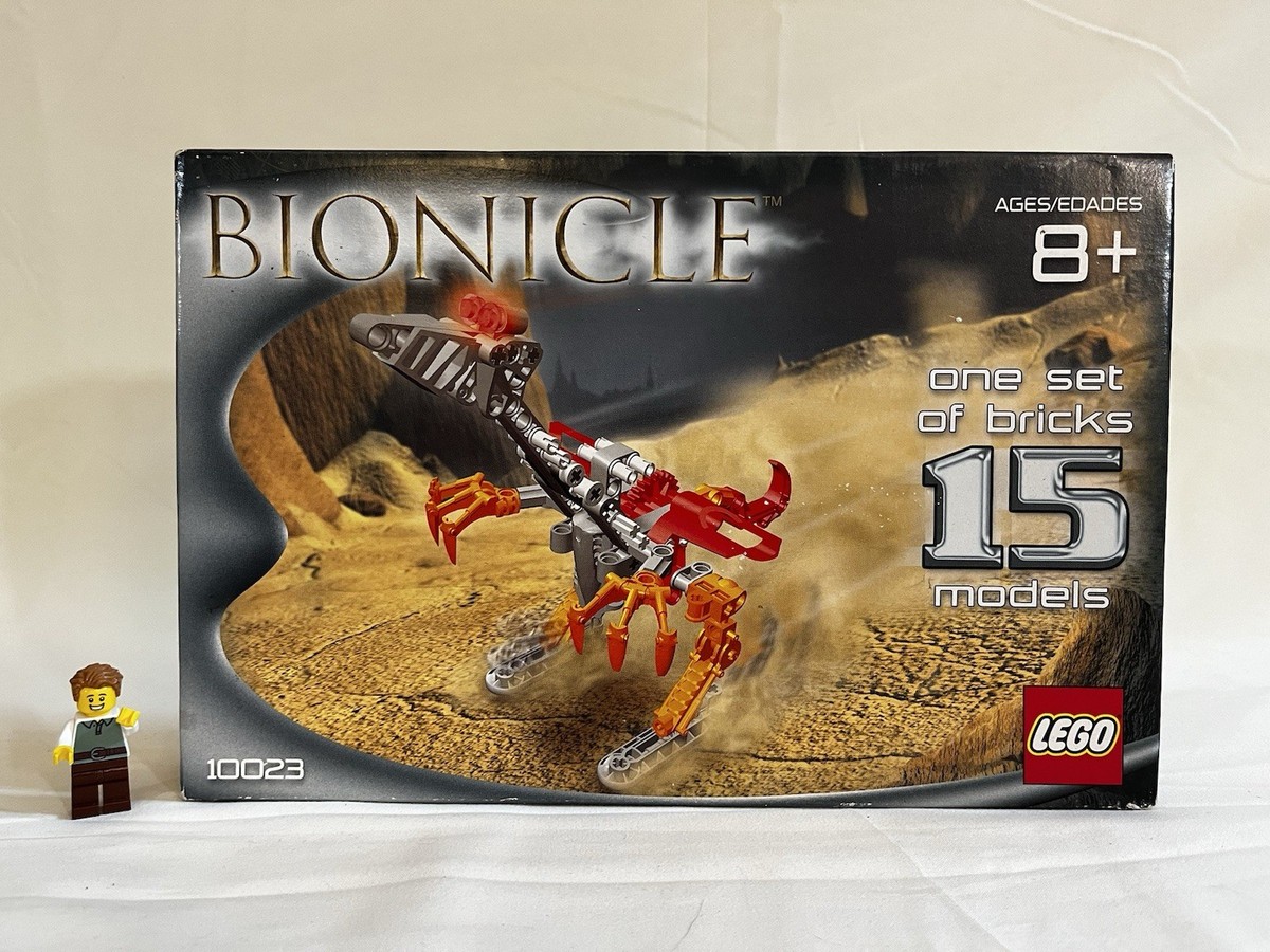 NEW SEALED LEGO 10023 Bionicle Master Builder Set - RETIRED