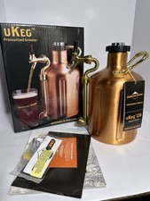 GrowlerWerks uKeg 128 erogatore rubinetto birra rame 1 gallone con scatola