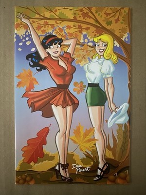 Betty & Veronica #1  Dan Parent Autumn Virgin Variant Archie Comic Book NM