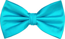 Mens Solid Color Adjustable Pre-tied Bow Tie for Men Party Wedding