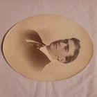 Lot 3 Vintage Sepia Original Portrait Photos Signed Joe Jay Bryant Unframed — photo 3