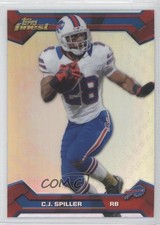 2013 Topps Finest Refractor CJ Spiller #94 0q0