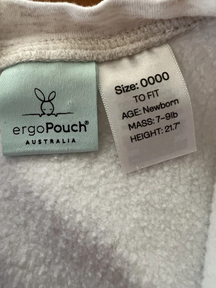 Лот из 2 Ergo мешок сна мешок Sz 0000 новорожденного серый 1.0 tog  - Изображение 4 из 4