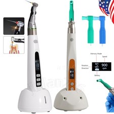 SANDENT Dental Cordless Polishing Hygiene Prophy Handpiece/LED Endo Motor 16:1