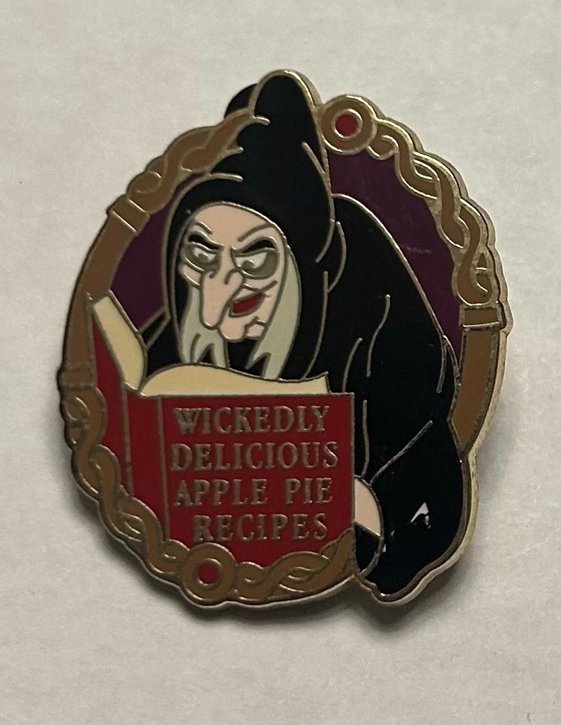Disneyland - Where Evil Spells Are Always Broken Pin - Old Hag Snow White