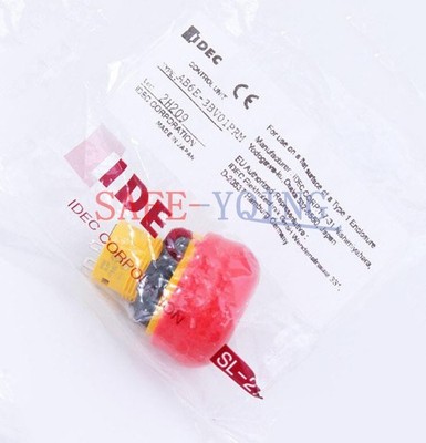 One New   Emergency stop push button switch AB6E-3BV01PRM 16mm 5A #ff
