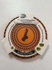Aqua G'ripped Flying Disc No Slip Grip for Water or Land 9" Diameter Brand New