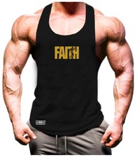 Faith Vest Gym Clothing Bodybuilding Training Workout Exercise Muscles Tank Top