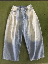 Acne Studios Mens Blue Baggy Wide Leg Jeans 1...