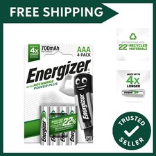 Recharge Power Plus - Rechargeable AAA Batteries 4 Pack - 700 mAh NiMH Triple... 3.50 per battery