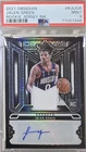 JALEN GREEN ROOKIE JERSEY INK INSERT #5/99 - RPA - 2021 PANINI OBSIDIAN - PSA 9